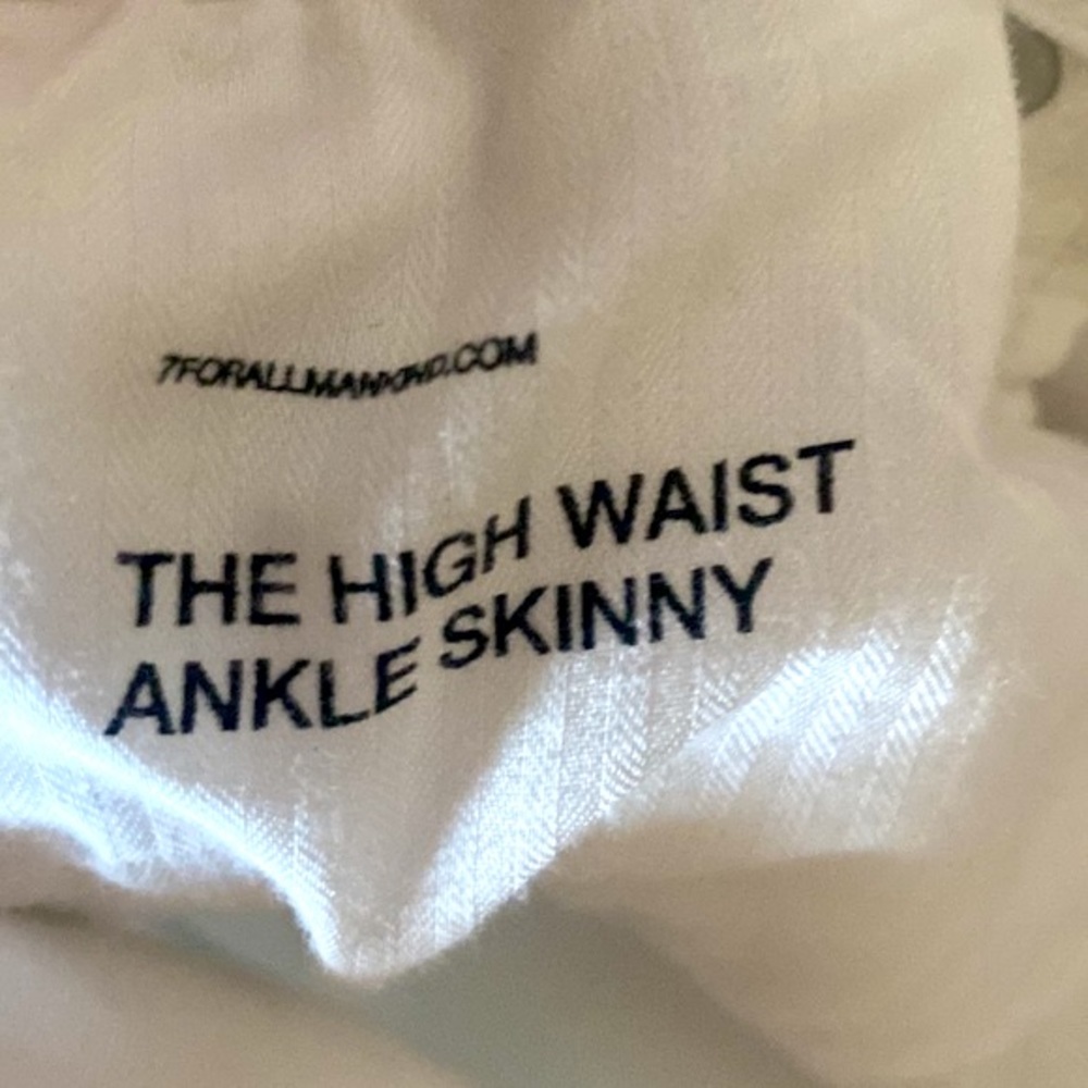 7 for all Mankind The High Waist Ankle Skinny Jeans - Picture 13 of 16